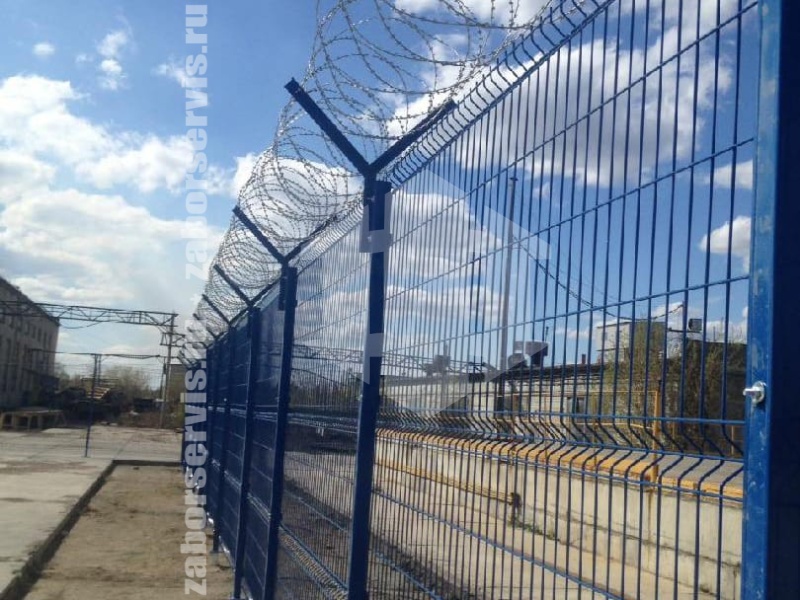 3D забор 160 метров высота 2,5м