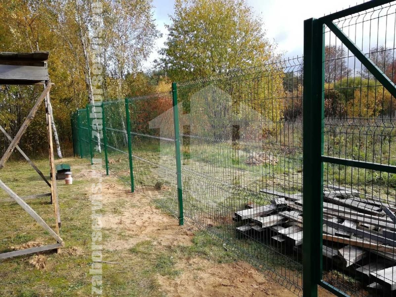 3D забор 110 метров 3,5мм пример 2 5мм