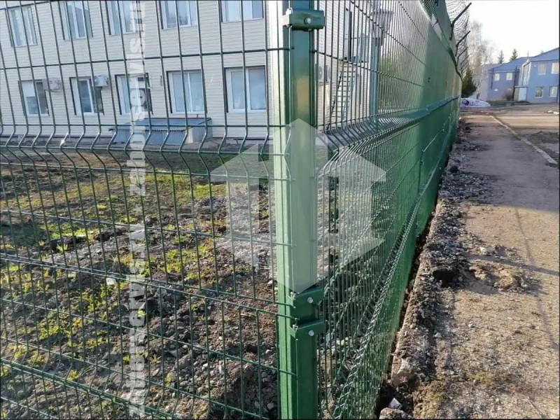 3D заборы для школы 70 метров высота 2,0м