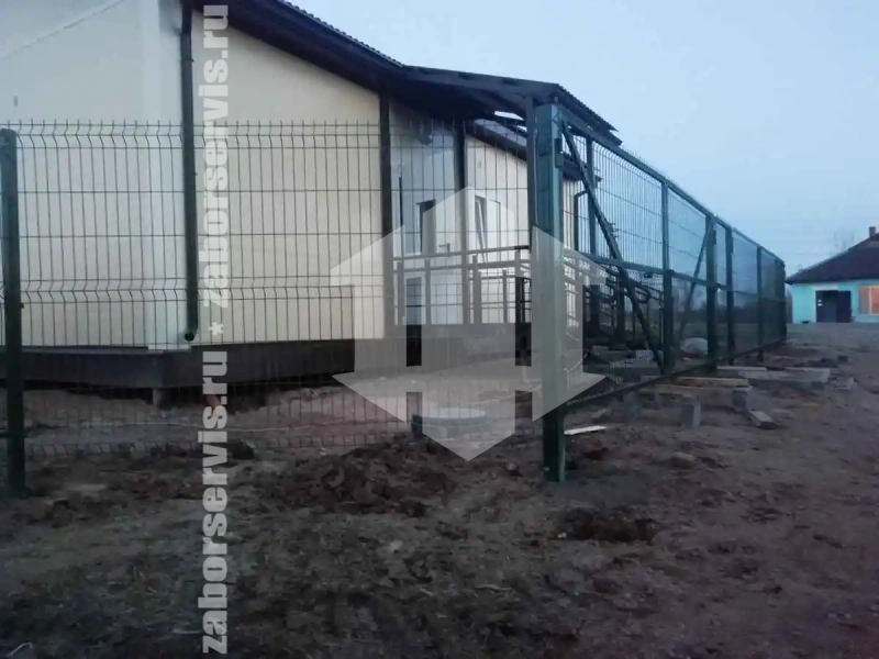 3D заборы для частного дома 97 метров 5мм