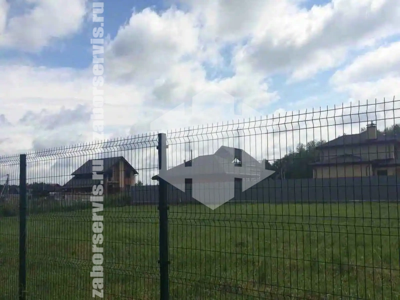3D забор 78 метров зеленый 5мм