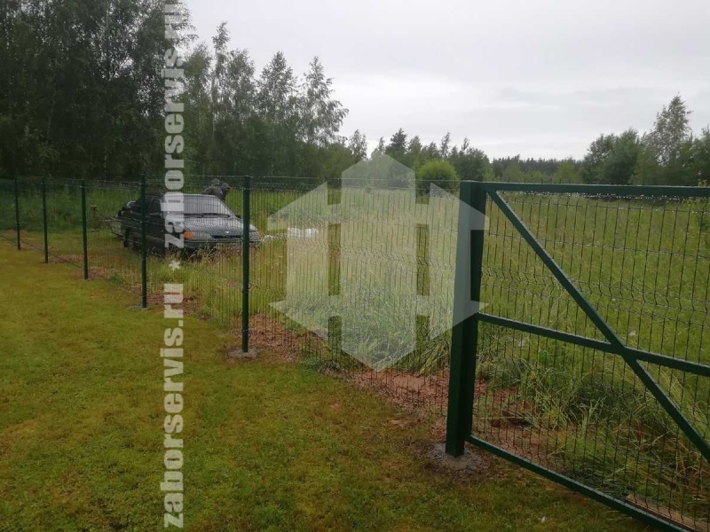 3D заборы 80 метров высота 2,0м 5мм