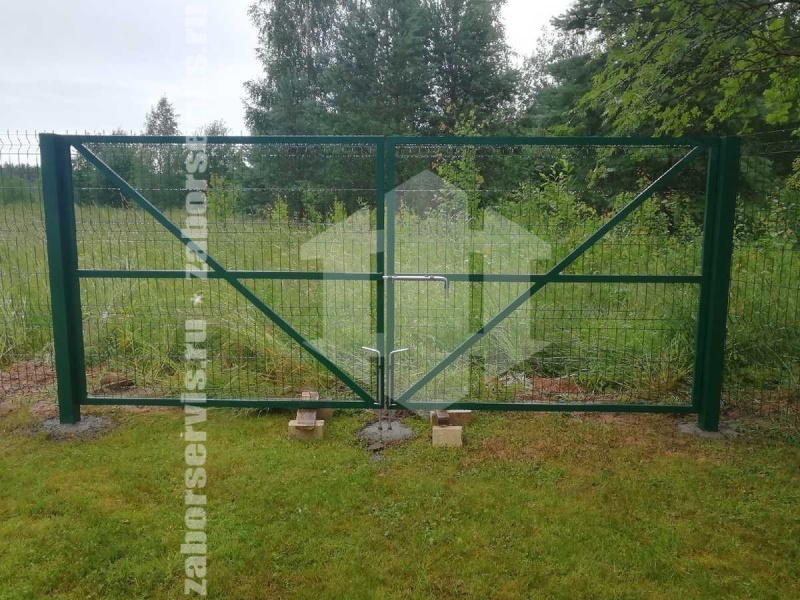 3D заборы 80 метров высота 2,0м 5мм