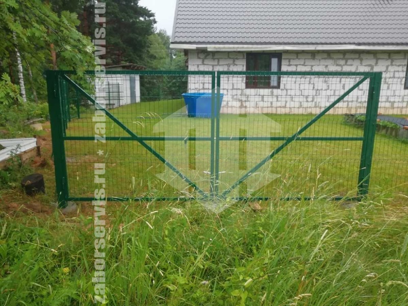 3D заборы 80 метров высота 2,0м 5мм