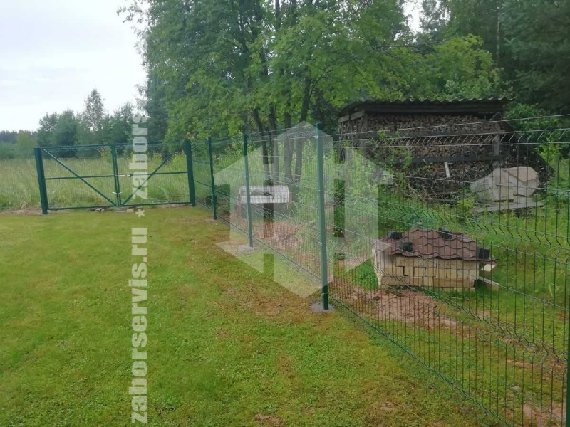 3D заборы 80 метров высота 2,0м 5мм