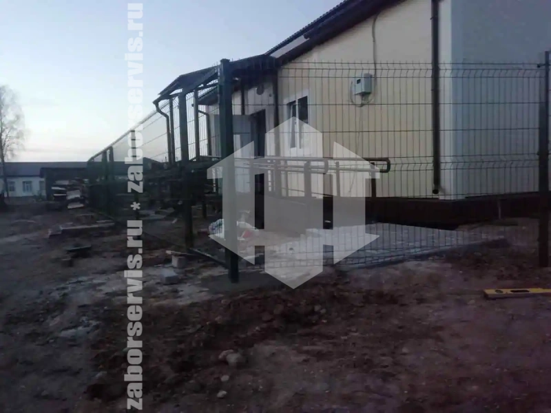 3D заборы для частного дома 97 метров 5мм