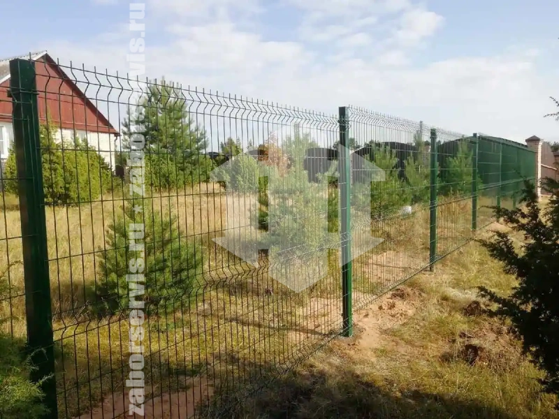 3D заборы для частного дома 87 метров 4мм